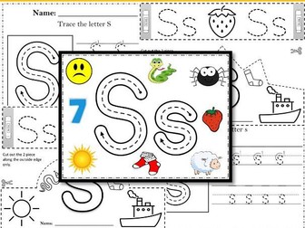 Alphabet Letter of the Week S Activities – Alphabet Printable