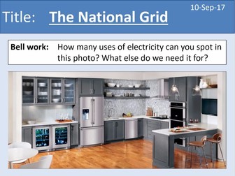 AQA New GCSE Electricity - Lesson 12 - The National Grid