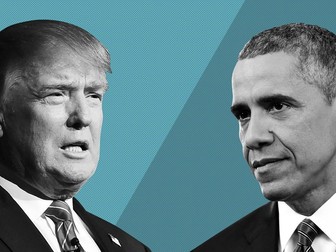 Trump vs Obama: Arguing & Persuading - English GCSE lesson