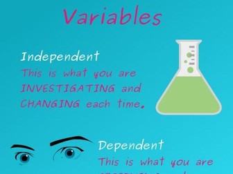 Scientific Variables Poster