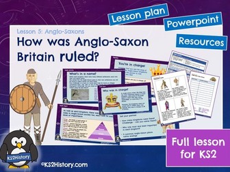 Anglo-Saxon Kingdoms (Lesson for KS2)