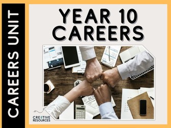 Year 10 Careers Unit - Employment + Finance
