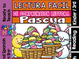 Easy Readings for Reading Comprehension in Spanish - Easter