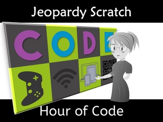 Scratch Hour of Code Vocabulary Jeopardy Game