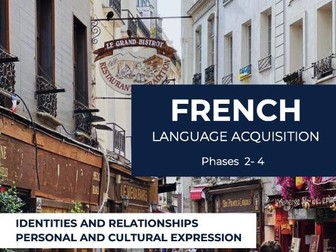 MYP French reading preparation