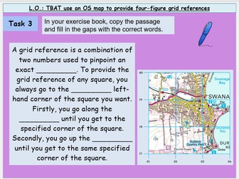 How to Use Four-figure grid References Lesson Presentation