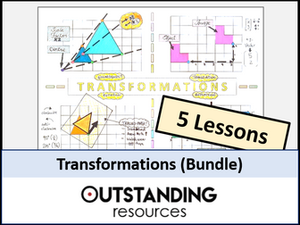 Transformations Bundle (Rotation, Reflection, Translation and Enlargement)