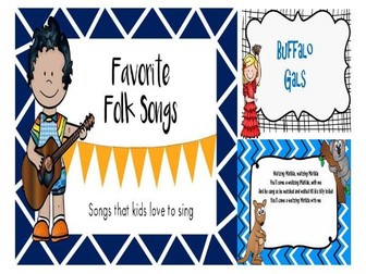 Favorite Folk Songs-Folk Songs Kids Love