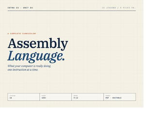 Intro To Assembley Language