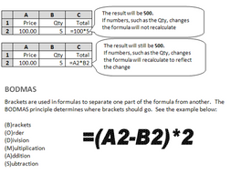 Functional Skills ICT Spreadsheets and Graphs