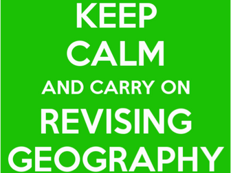 Case studies - GCSE Geography (OCR B)