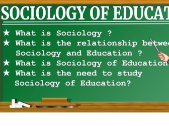 Sociology AQA A Level EDUCATION LESSONS