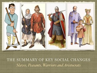 GCSE History The summary of social changes in Norman England.