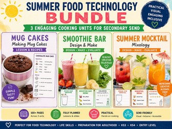 Summer Food Technology Bundle