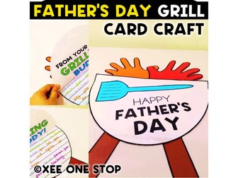 Father's Day Grill Card Craft