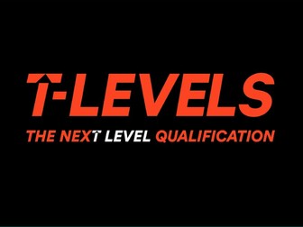 T Level Education and Early Years (2nd Gen)