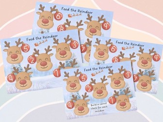 Christmas - Feed the Reindeer Carrot Stacks