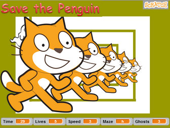 SCRATCH I - Save the Penguin (Scratch 3)