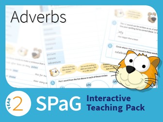 Year 2 SPaG Interactive Teaching Pack - Adverbs