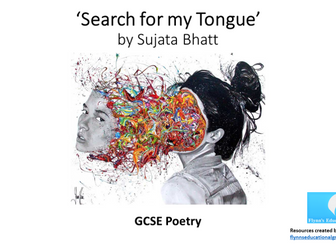 GCSE Poetry: ‘Search for my Tongue’ by Sujata Bhatt