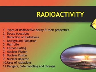 Radioactivity - Physics  IGCSE & O level