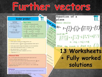 Vectors Further Maths A-Level