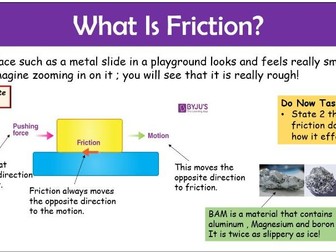 1.3 Drag Forces And Friction ( Activate 1 )