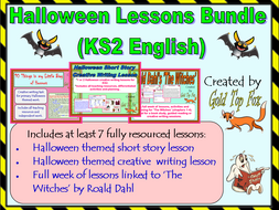 Halloween Lessons Bundle (KS2 English)