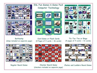Computer Technology Board Game | Teaching Resources