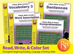 Read, Write, & Color Set
