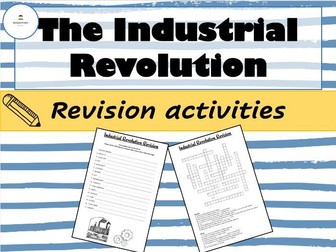 Industrial Revolution - Revision activities