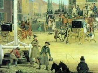 English KS3 / KS4 Nicholas Nickleby Dickens Extract Language Paper 1 Style extract Victorian London