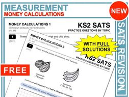 KS2 Maths (Money Calculations)