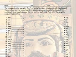 Art Forms Word Links