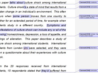 Making your writing "academic"