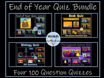 End of Year Quiz Bundle