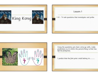 UKS2 English: King Kong