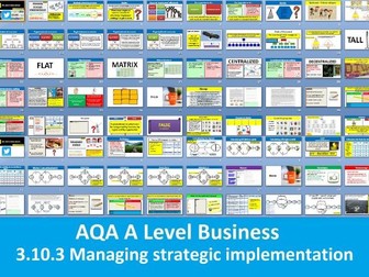 3.10.3 Managing strategic implementation - AQA A Level Business