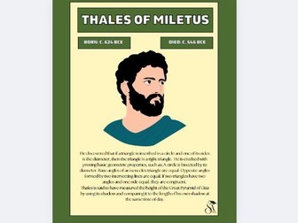 Famous Mathematicians Display