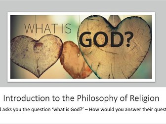 Introduction to Philosophy of Religion IB