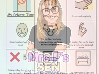 Private Time - social story