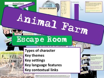 Animal Farm Escape Room