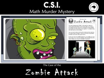 CSI: Math Murder Mystery - Zombie Attack