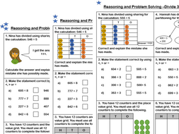 White Rose Maths - Year 4- Spring Block 1- Divide 3 digits by 1 ...