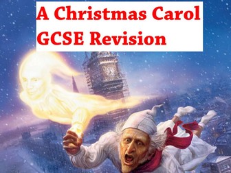 A Christmas Carol Character Worksheets