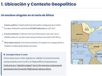 Ceuta 2026 - La grave crisis migratoria (Spanish A level immigration)