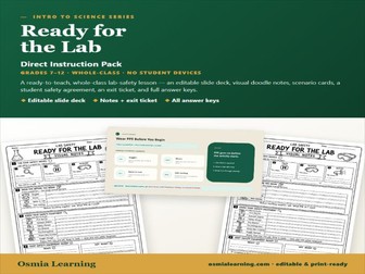 Ready for the Lab Direct Instruction Pack