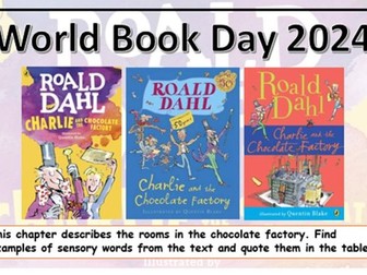 World Book Day 2024- DT: Food Task