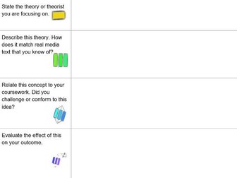 Media Theory - Section 1b (OCR Legacy/Cambridge International)