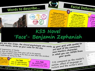 KS3 'Face' Benjamin Zephaniah